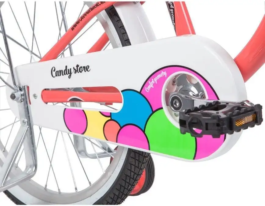 Детский велосипед Novatrack Candy 20 2023 205CANDY.CRL23 (коралловый) – фото товара