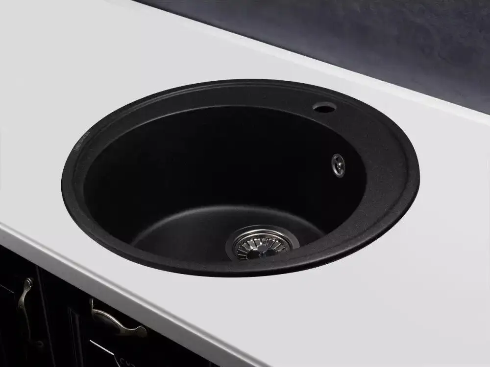 Кухонная мойка KUPPERSBERG Bali 1B (черный металлик) - фото товара