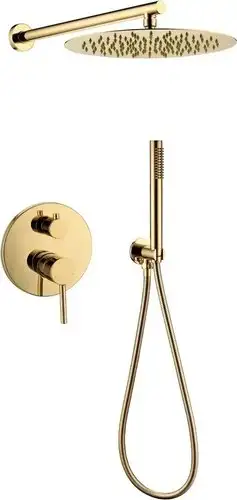 Душевая система Grocenberg GB5099GO-3 (золото глянец) - изображение в каталоге