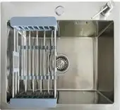 Кухонная мойка Blantek LS-5050S Brushed (набор) - изображение в каталоге