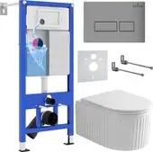 Унитаз подвесной Roxen StounFix Dual Fresh 968214 - изображение в каталоге