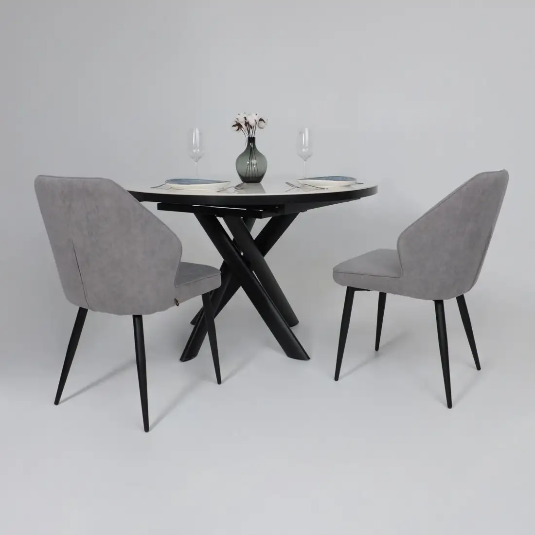 Стул Мамадома Michael (b22 Grey Lux/черный)