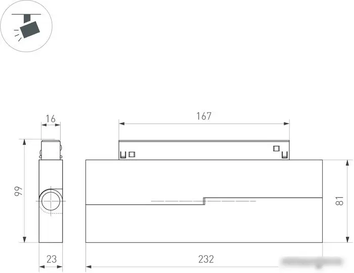 Трековый светильник Arlight Mag-Orient 034642(1) – фото товара