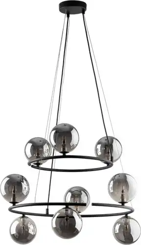 Подвесная люстра TK Lighting Anabelle 6845 (черный) – изображение в каталоге