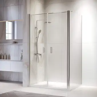 Душевой уголок RGW PA-144 (PA-104+Z-050-2+O-104) 060814470-011 70x100 (хром/прозрачное стекло) - изображение в каталоге