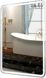 Пекам Зеркало Marta 1 60x90 marta1-60x90B (с подсветкой,с бесконтактным сенсором) – изображение в каталоге