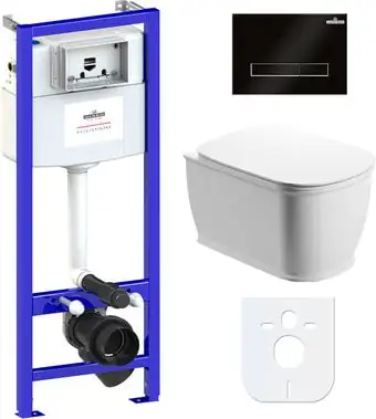 Унитаз Lavinia Boho Relfix Bell Pro Rimless 6 в 1 77040046 - изображение в каталоге