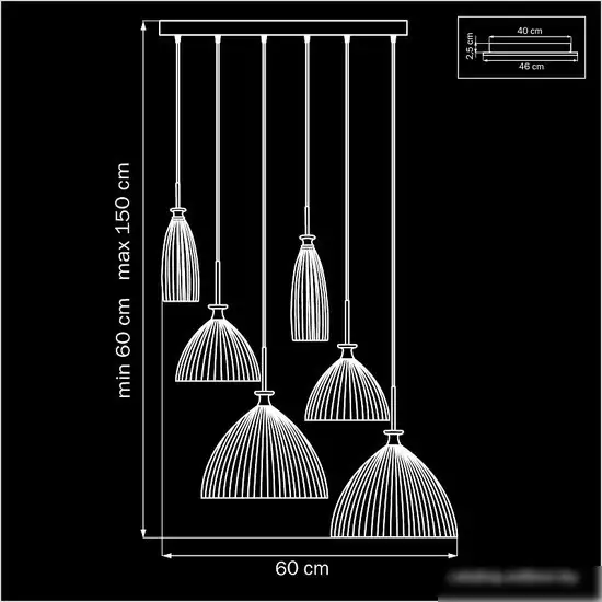 Люстра Lightstar 810160 – фото товара