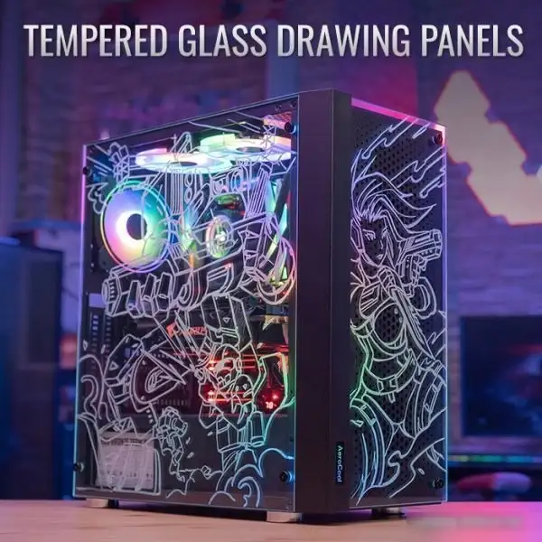 Корпус AeroCool Skribble SKRIBBLE-G-BK-V1 – фото товара