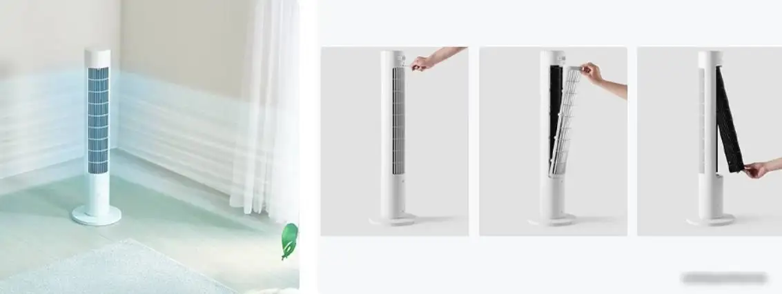 Колонный вентилятор Xiaomi DC Inverter Tower Fan 2 BHR8846EU (европейская версия) - фото товара