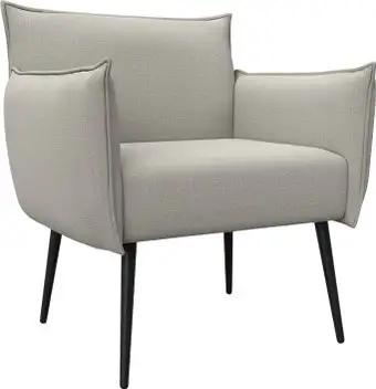 Интерьерное кресло Лига диванов Лига-083 132308 (рогожка амур 02 бежевый) – изображение в каталоге