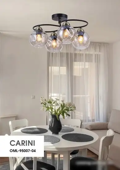 Люстра средней высоты Omnilux Carini OML-95007-04 – фото товара