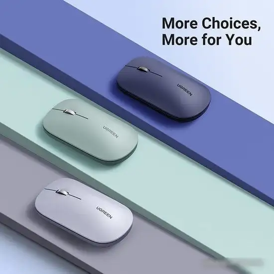 Мышь Ugreen MU001 (серый) – фото товара