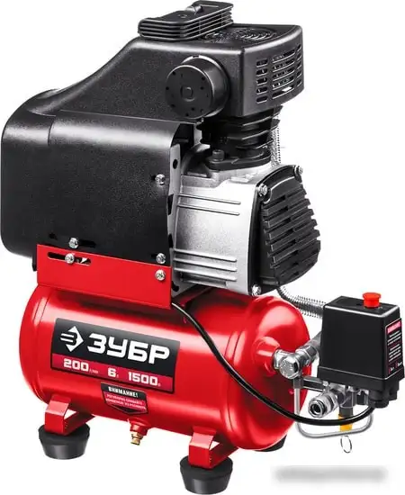 Компрессор Зубр КП-200-6 – фото товара