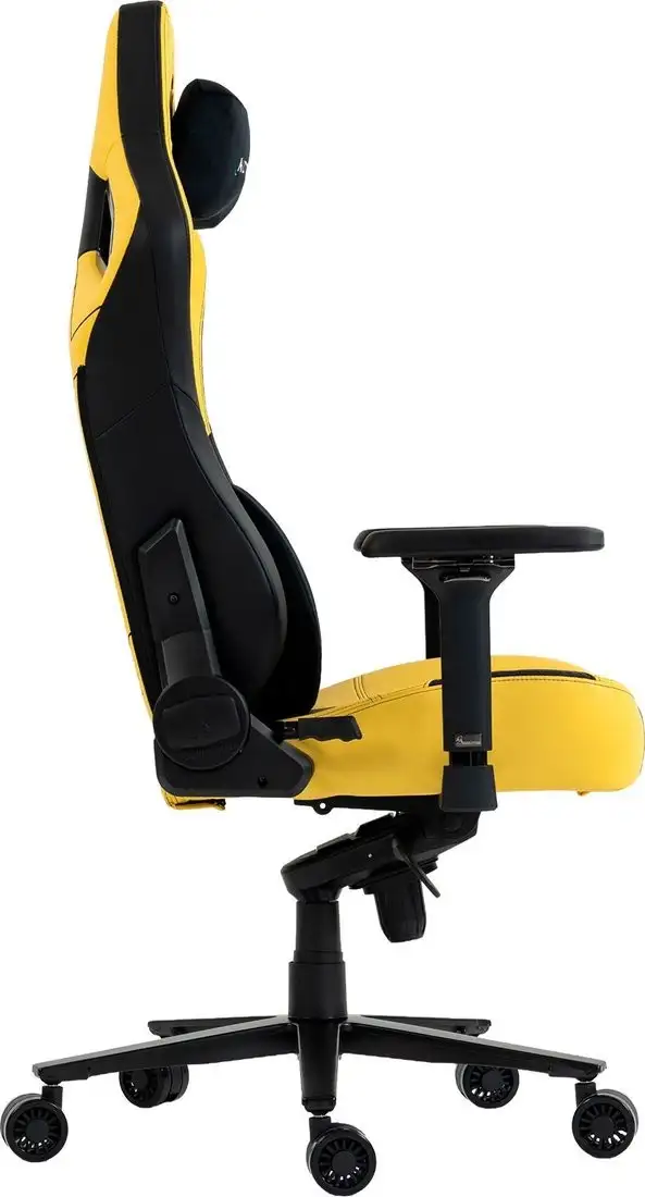 Игровое (геймерское) кресло Evolution Nomad PRO Cyberpunk Core (черный/желтый) – фото товара