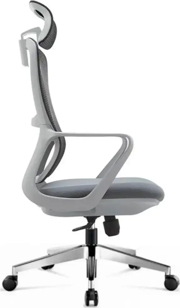 Офисное кресло SitUp Point Grey Chrome (сетка Grey/Grey) – фото товара