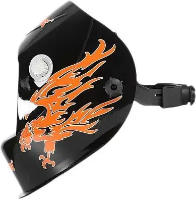 Сварочная маска Wester WH8 990-075 (черный/оранжевый) – фото товара