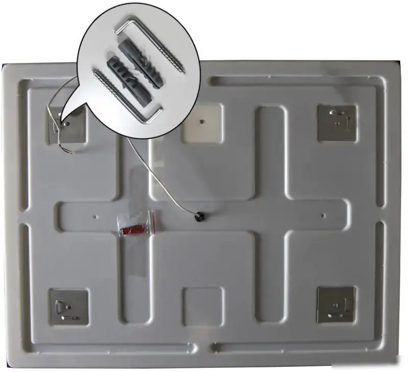 Пекам Зеркало Marta 1 80x140 marta1-180x40s (с подсветкой, с сенсором на прикосновение) – фото товара