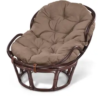 Кресло Мир Ротанга Papasan mini 23/03 (шоколад/коричневый) – изображение в каталоге