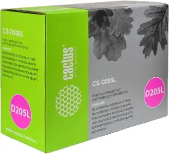 Картридж CACTUS CS-D205L (аналог Samsung MLT-D205L) – изображение в каталоге