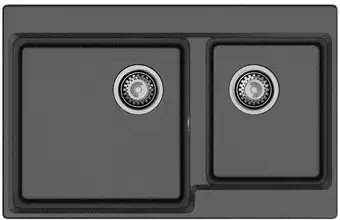 Кухонная мойка GranFest GF-LV-780K (черный) - изображение в каталоге