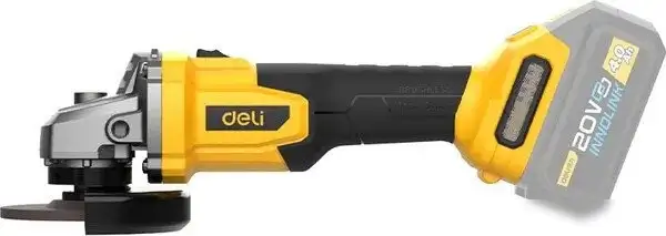 Угловая шлифмашина Deli EDC602Z (без АКБ) – фото товара