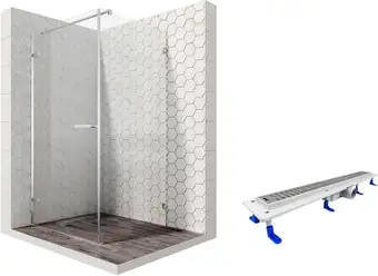 Душевой уголок Ambassador Set 10011102L-ST3 - изображение в каталоге