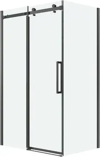 Душевой уголок Grossman Classic 120х100х195 120.K33.04.1210.42.00 (графит сатин/стекло прозрачное) - изображение в каталоге