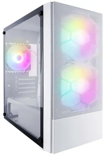 Корпус 1stPlayer Firebase X4-M-WH-2F1P-W-1F1-W – изображение в каталоге