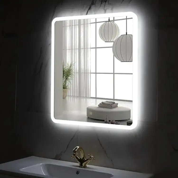 Пекам Зеркало Marta 80x100 marta-80x100s (с подсветкой и сенсором на прикосновение) – фото товара