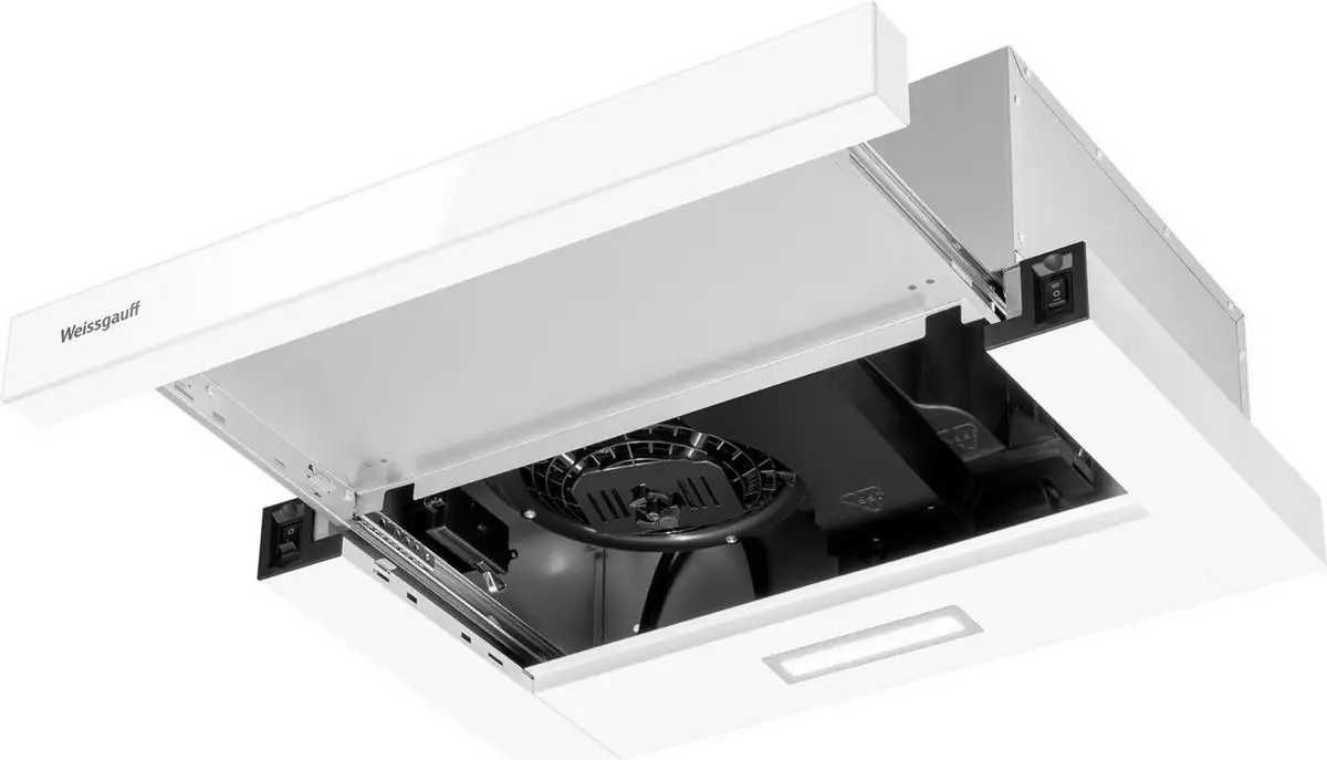 Кухонная вытяжка Weissgauff TEL 500 White Glass - фото товара