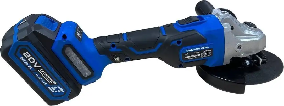 Угловая шлифмашина Redbo OAG-20/125BL (с 1-м АКБ, кейс) – фото товара