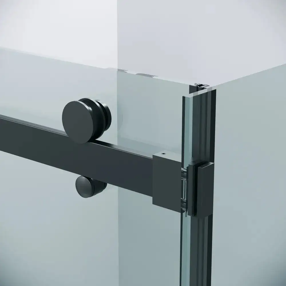 Душевой уголок Grossman Classic 100x100x195 120.K33.04.1010.21.00 (черный матовый/стекло прозрачное) - фото товара