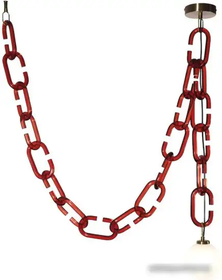 Подвесная люстра LOFT IT Chain 10128C Red – фото товара