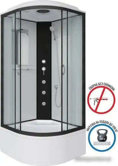 Душевая кабина Niagara NG-6708-14G 90x90x215 - фото товара