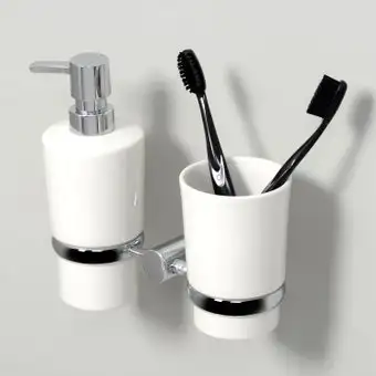 Держатель для стакана и дозатора мыла Wasserkraft K-28289 – изображение в каталоге