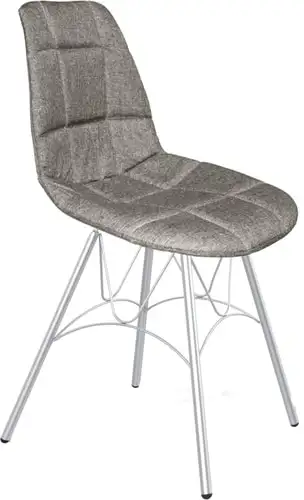 Стул Sheffilton SHT-ST29-С/S100 (пепельный/хром лак) – изображение в каталоге