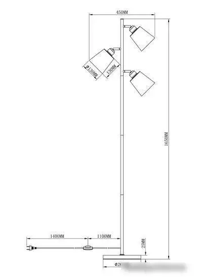 Торшер Moderli Floor V3050-3F – фото товара