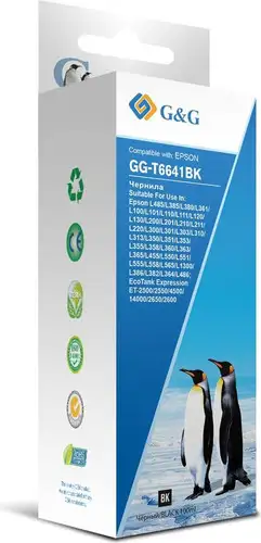 Чернила G&G GG-T6641BK – изображение в каталоге