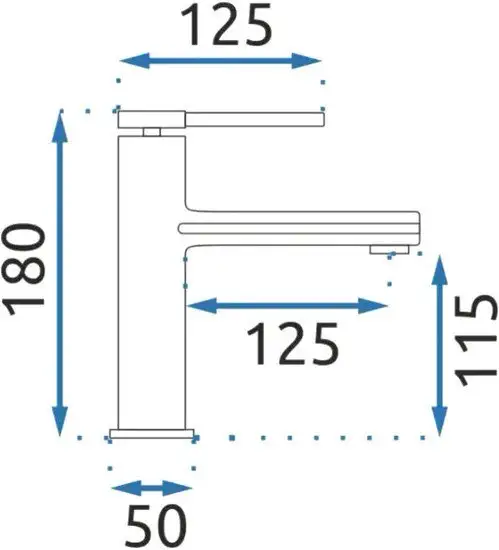 Смеситель Rea Oval B6514 (хром) - фото товара