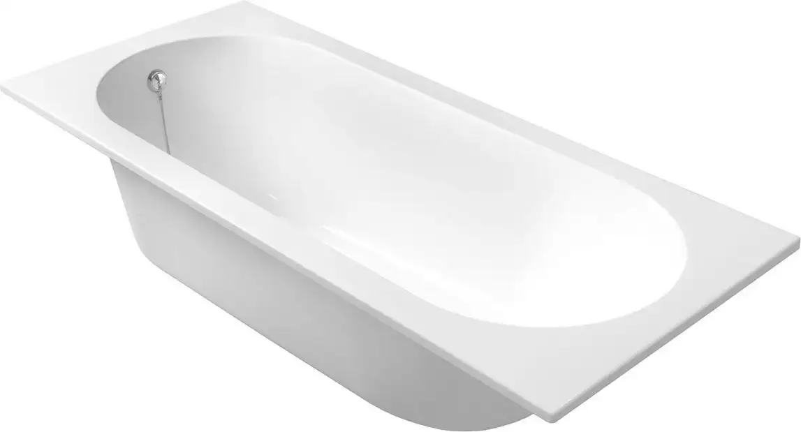 Ванна Belux Борнео 170x75 (18, белый матовый/Solid Surface) - фото товара