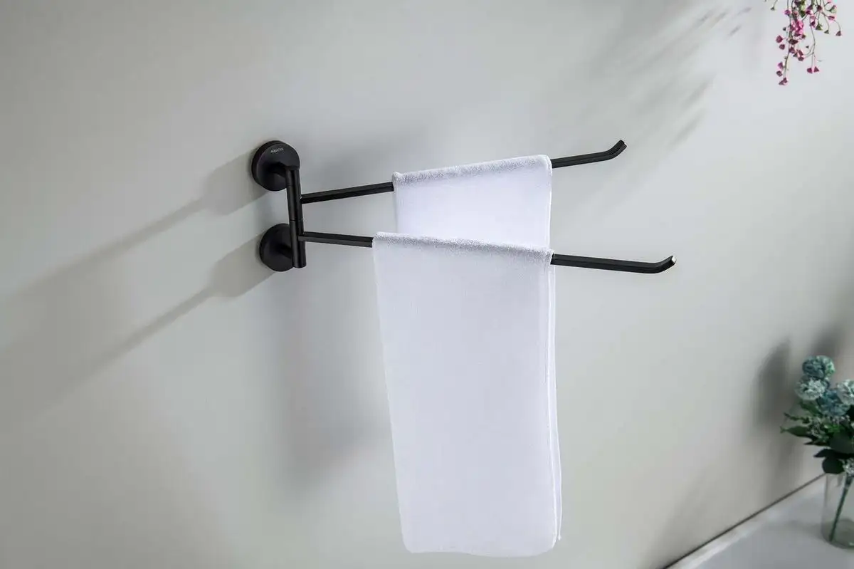 Держатель для полотенца Aquatek Бетта AQ4613MB (черный матовый) – фото товара