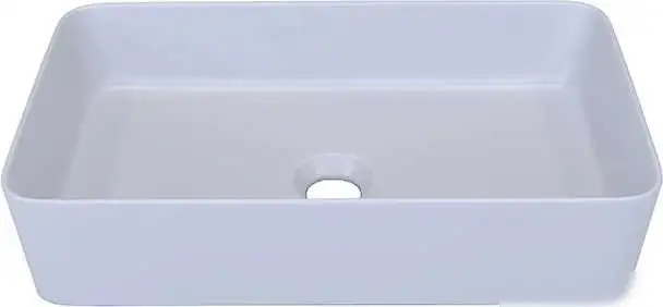 Умывальник Керамин Плаза 55 ФС (серо-голубой, матовый) - фото товара