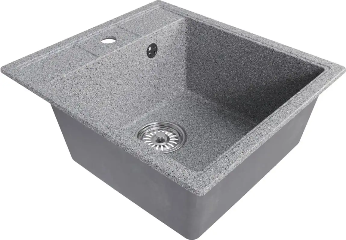 Кухонная мойка Mixline ML-GM28 552097 (темно-серый) - фото товара