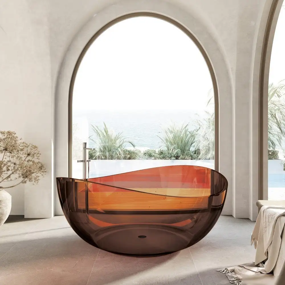 Ванна Abber Kristall AT9705 Opal (коричневый) - фото товара