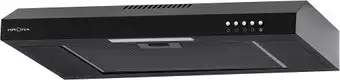 Кухонная вытяжка Krona Jillian 600 black PB (черный) – изображение в каталоге