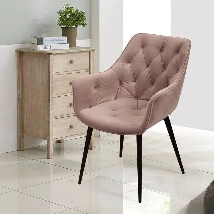 Стул с подлокотниками Ваш день Archi Barkhat 05 (бежевый, 2шт)