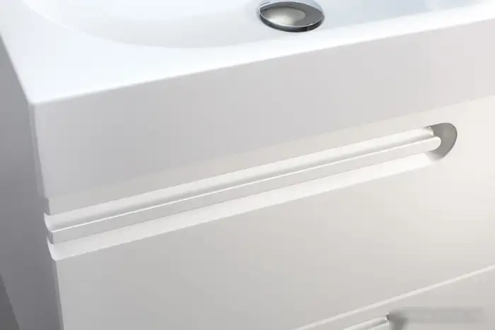 Belux Тумба под умывальник Стокгольм НП 70-02 (1, белый глянцевый) – фото товара