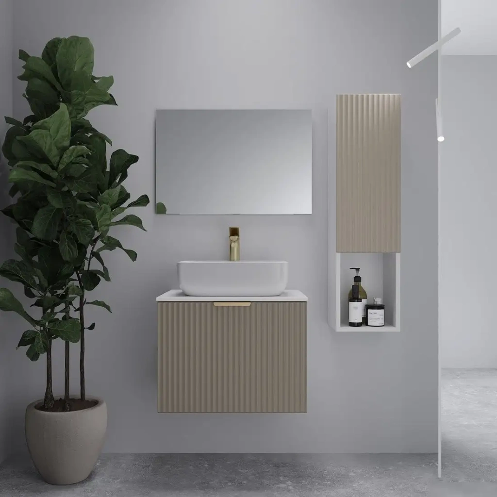 ЗОВ Тумба под умывальник Дублин 70 DU70LWMFC (флавио кашемир) – фото товара