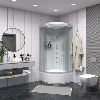 Душевая кабина Niagara NG-2309-14F 100x100x215 (матовое стекло) - изображение в каталоге